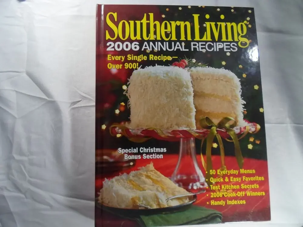 VTG Southern Living 2006 Annual Recipes HC Granny Chic Scratch Nostalgia Cooking